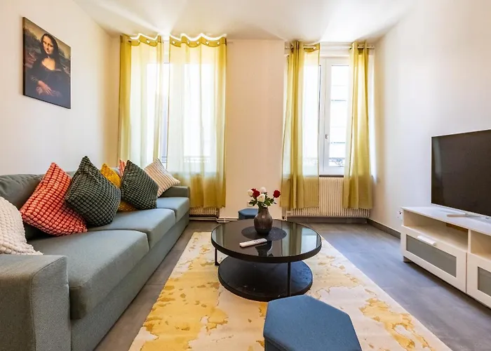 Apartment Cocooning 6 Personnes Hyper Centre Mülhausen